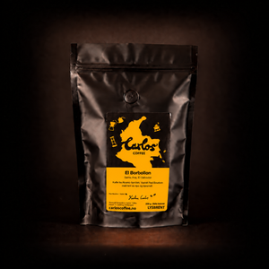 El Borbollon Lysbrent – Carlos Coffee, oransje etikett